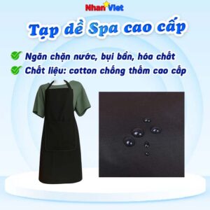 Tạp dề chống thấm cho Spa