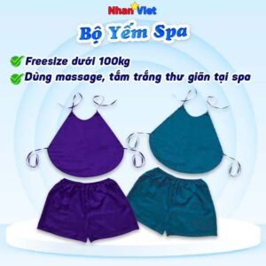 Bộ yếm lụa Spa