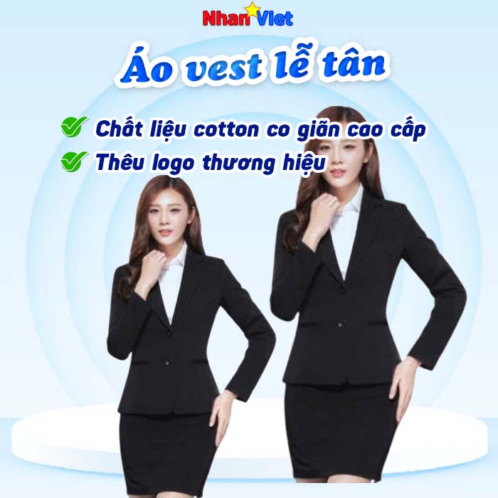 Bộ vest lễ tân Spa Bộ vest lễ tân Spa