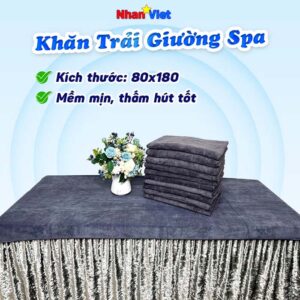 Khăn trải giường Spa 80x180